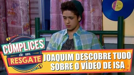 Joaquim descobre a verdade sobre sobre o vídeo de Isabela