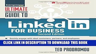 Ebook Ultimate Guide to LinkedIn for Business (Ultimate Series) Free Read