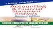 Best Seller Crash Course in Accounting and Financial Statement Analysis Free Download