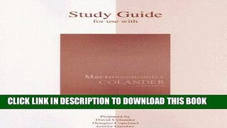 Best Seller Macroeconomics Study Guide Free Read