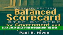 [FREE] EBOOK Balanced Scorecard: Step-by-Step for Government and Nonprofit Agencies BEST COLLECTION