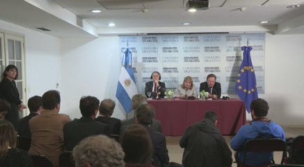 Un acercamiento para firmar acuerdo comercial UE-Mercosur espera Argentina