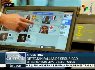 Argentina:detectan fallas de seguridad en proyecto de voto electrónico