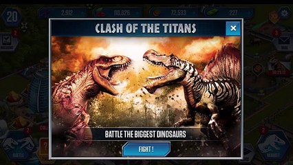 Jurassic World - The Game | Clash Of The TiTans - Weekend Battle Event