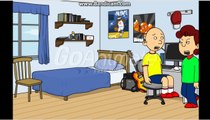 Caillou watches THX intro on youtube and Gets Grounded