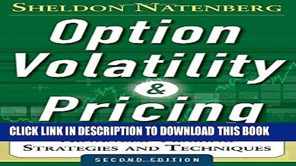 Ebook Option Volatility and Pricing: Advanced Trading Strategies and Techniques, 2nd Edition Free