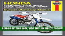 [FREE] EBOOK Honda XR   CRF 1985 thru 2016: XR50R, XR70R, XR80R, XR100R, CRF50F, CRF70F, CRF80F,