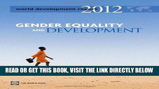 [READ] EBOOK World Development Report 2012: Gender Equality and Development ONLINE COLLECTION