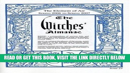 [FREE] EBOOK The Witches  Almanac 2006-2007 (Witches  Almanac) BEST COLLECTION