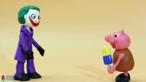 Paw Patrol Spiderman VS Maleficent save Peppa Pig ! w Joker eat Peppa Pig s ice cream