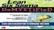 Ebook Lean Six Sigma Demystified, Second Edition Free Read