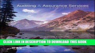 Ebook MP Auditing   Assurance Services w/ ACL Software CD-ROM: A Systematic Approach Free Read