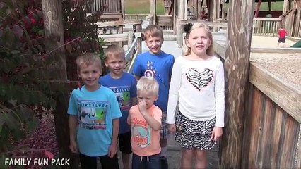 HUGE WOODEN FORT PLAYGROUND PARK