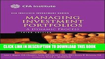 Best Seller Managing Investment Portfolios: A Dynamic Process Free Read