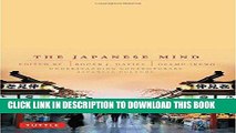 Best Seller The Japanese Mind: Understanding Contemporary Japanese Culture Free Read
