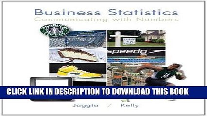 Ebook Business Statistics: Communicating with Numbers Free Download