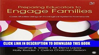 Ebook Preparing Educators to Engage Families: Case Studies Using an Ecological Systems Framework