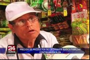 Preocupación por alza de precios en mercados de Lima