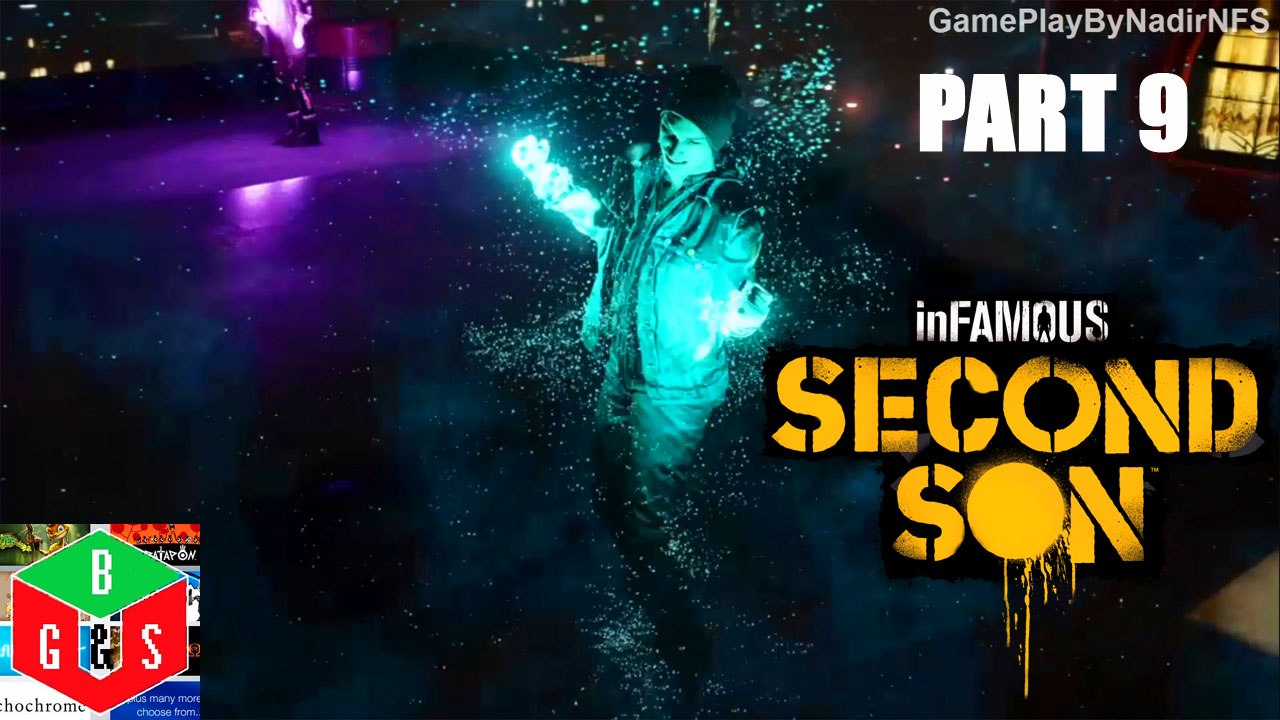 inFAMOUS Second Son - Part 9 (Light it up) Gameplay PS4