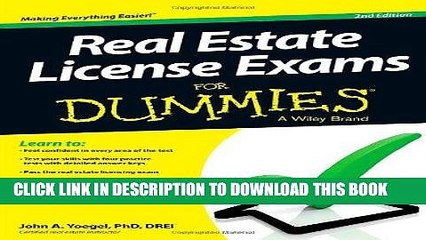 [READ] EBOOK Real Estate License Exams For Dummies ONLINE COLLECTION