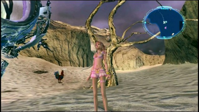 FINAL FANTASY 13-2 (HD) SEXY SERAH BEACHWEAR (67L) A DYING WORLD 700 ITEMS & WILD ARTEFACT HERMES SANDALS