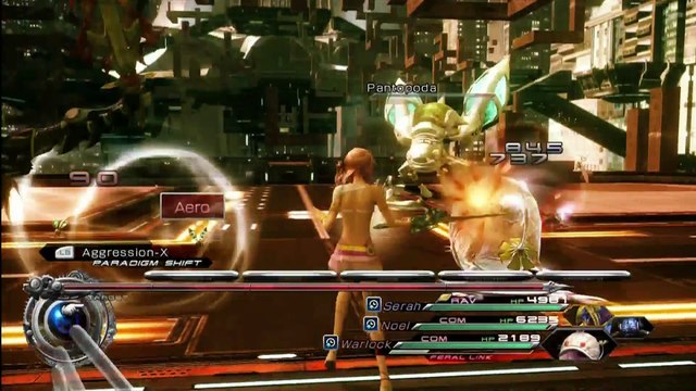 FINAL FANTASY 13-2 (HD) SEXY SERAH BEACHWEAR (68) ACADEMIA 500 - PACOS AMETHYST AND LUVULITE BOSSES
