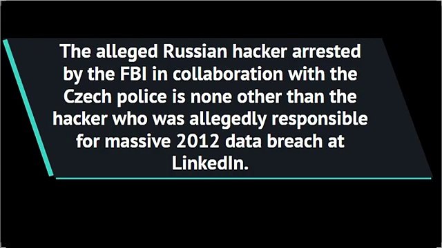 Russian Hacker Responsible for Linkedin Data Breach Arrested by FBI | CR Risk Advisory