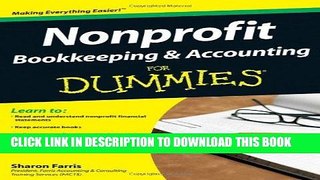 [READ] EBOOK Nonprofit Bookkeeping and Accounting For Dummies ONLINE COLLECTION