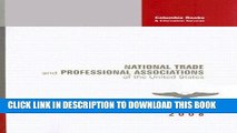 [PDF] National Trade and Professional Associations of the United States 2008 (National Trade