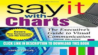 [FREE] EBOOK Say It With Charts: The Executive s Guide to Visual Communication BEST COLLECTION