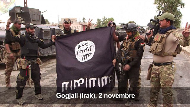 Les forces irakiennes combattent l'EI à la sortie est de Mossoul