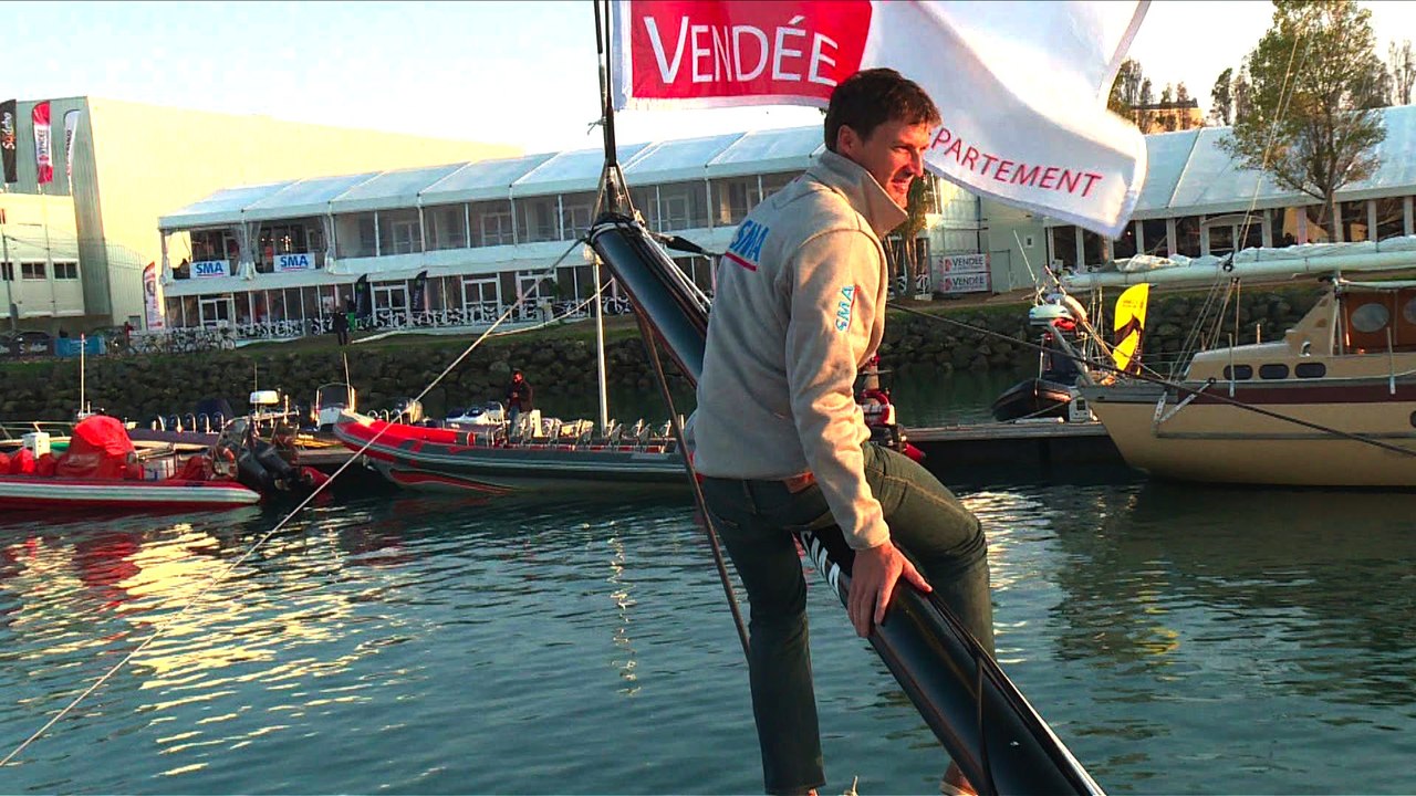 Vendée Globe: Paul Meilhat, serein avant le départ