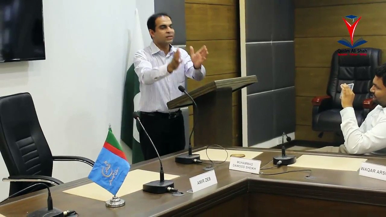 Leadership ki emarat kirdaar hai- by Qasim Ali Shah (tehsinSF)