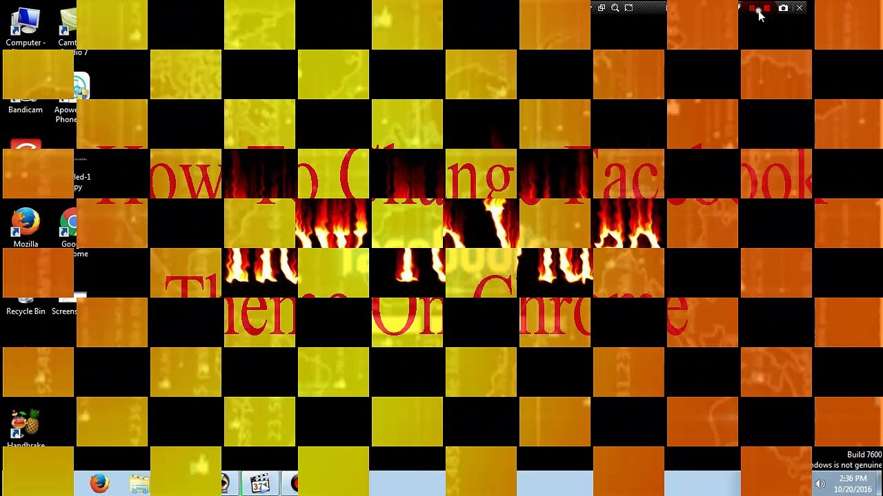 how to change facebook theme on chrome