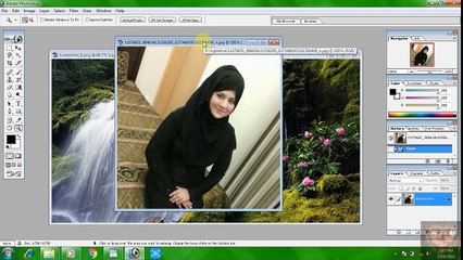 How to change Background in Adobe Photoshop 7.0