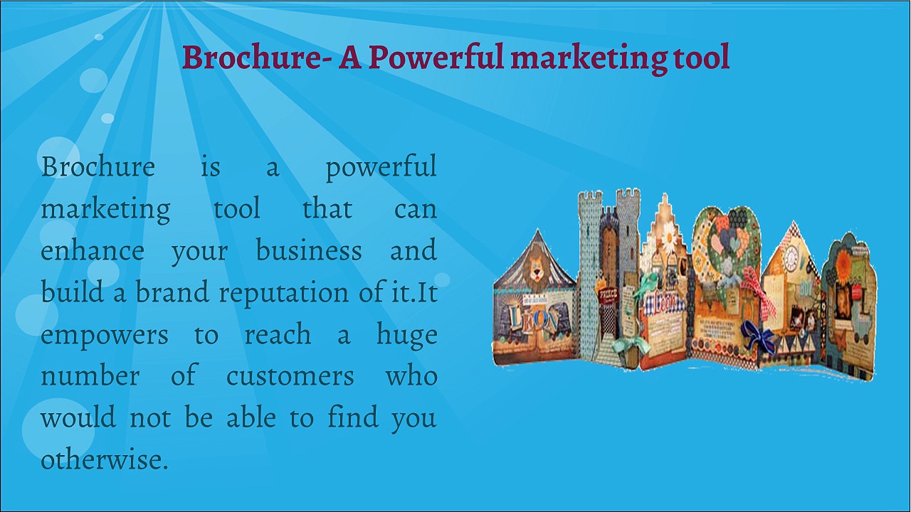 Brochure design creation tips for small business