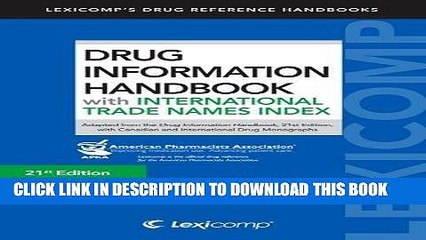 [PDF] Drug Information Handbook (With Int Nl Trade Names Index) Full Collection