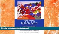FAVORITE BOOK  Birkon Artzi: Blessings and Meditations for Travelers to Israel  BOOK ONLINE