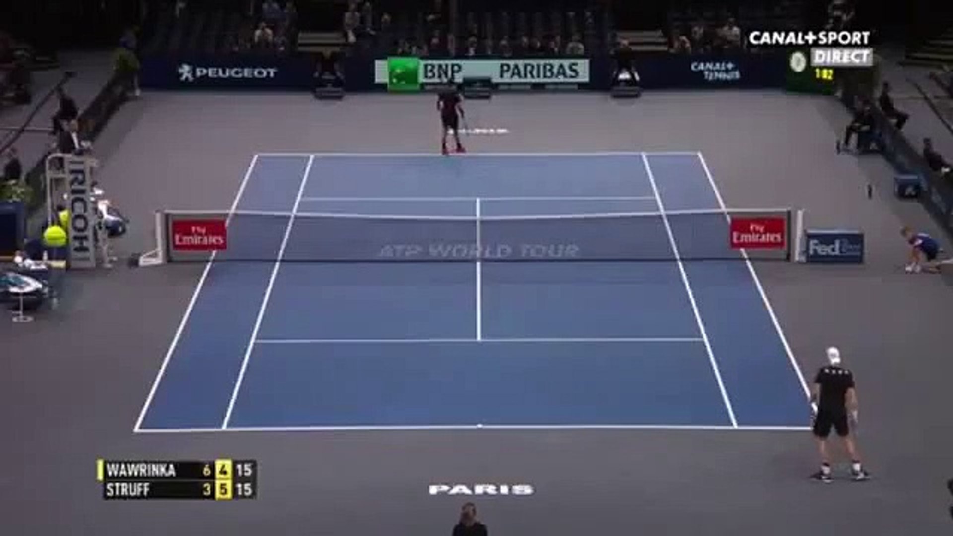 Tennis - Stan Wawrinka s'en prend à un Jean-Vincent Placé trop bruyant -  Vidéo Dailymotion