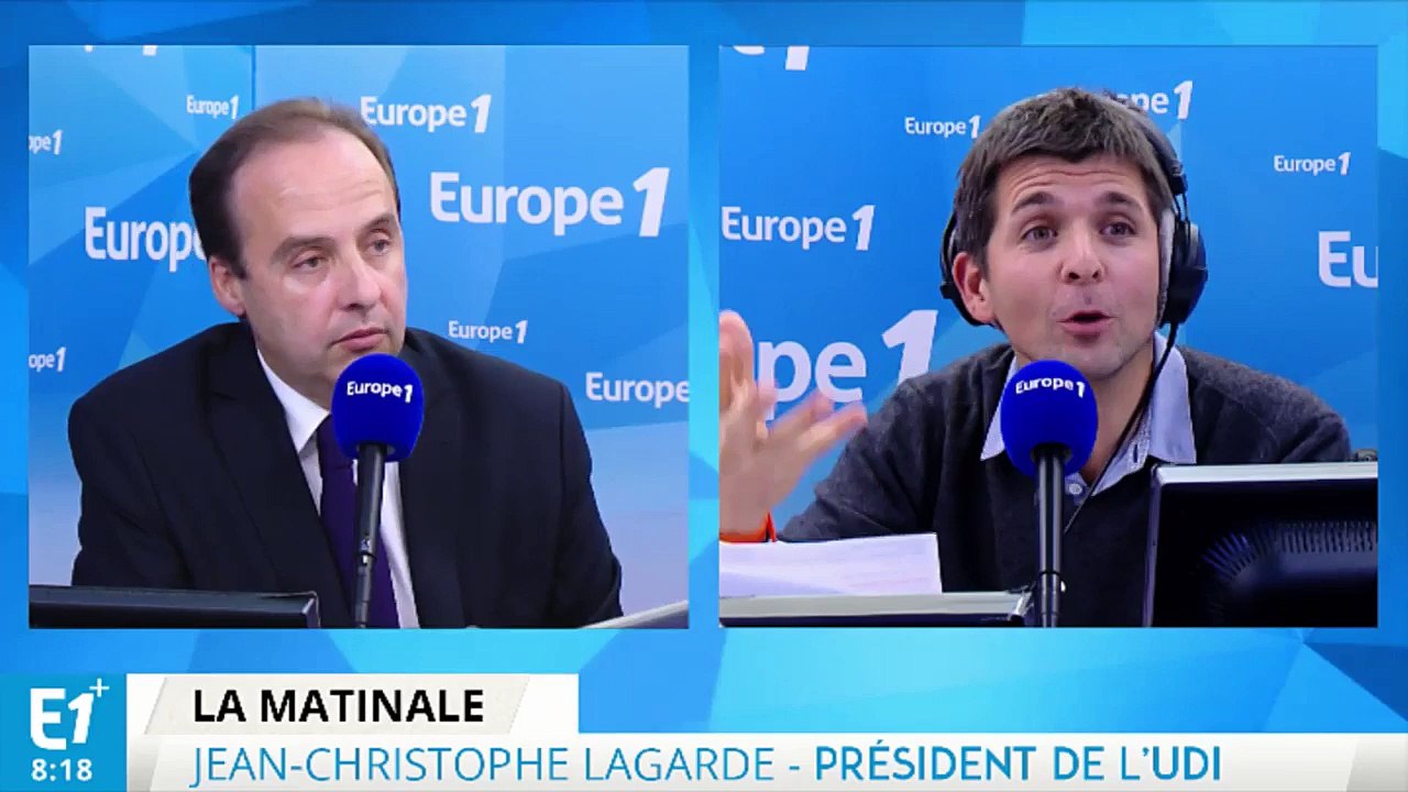 Jean-Christophe Lagarde : "Nicolas Sarkozy est un candidat dangereux pour l'alternance"