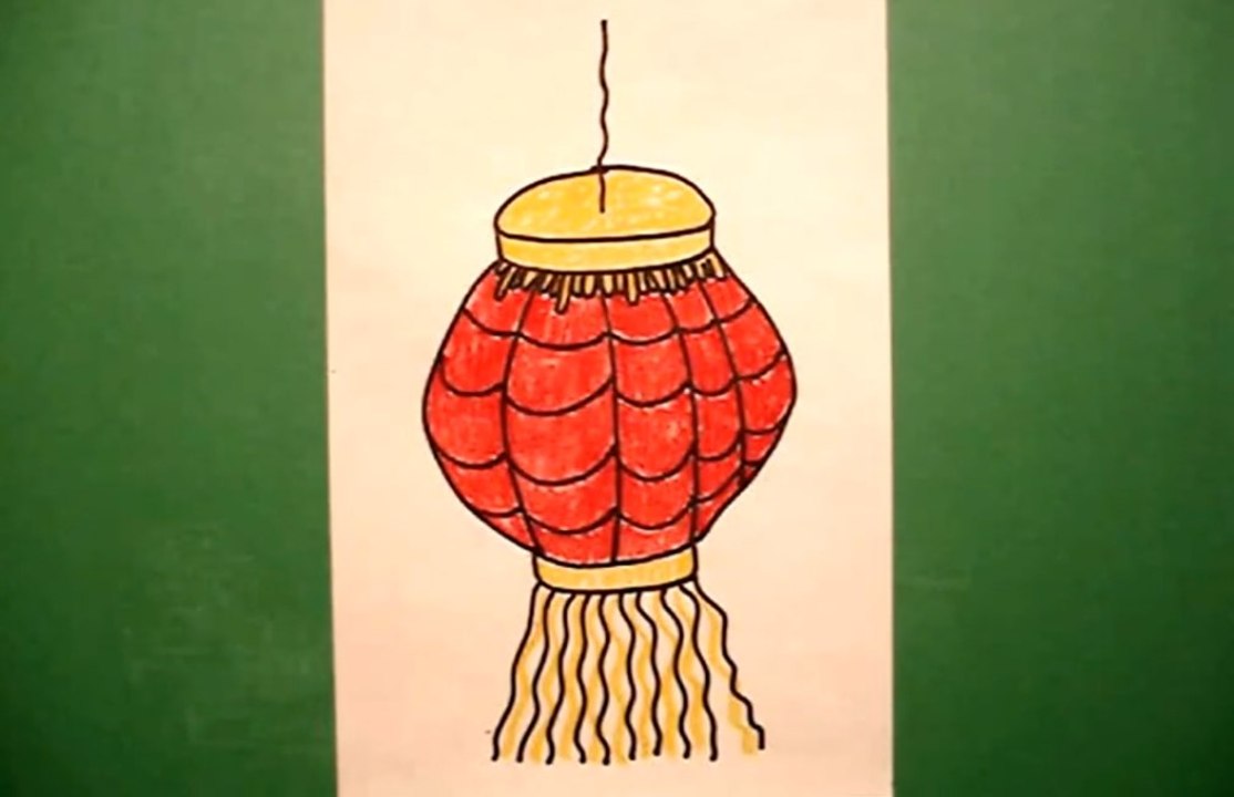 Let's Draw a Chinese Lantern!
