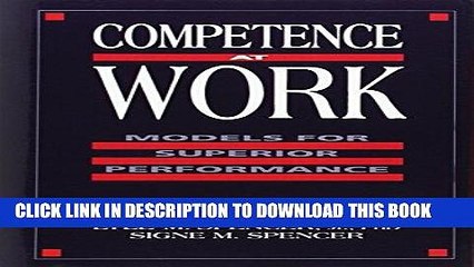 [PDF] Competence at Work: Models for Superior Performance Full Collection