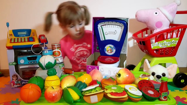 # супермаркет обзор #игрушки весы для магазина кассовый аппарат детский видео для детей