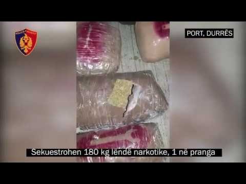 Ora News - Sekuestrohen 180 kg marijuanë në një kamion në portin e Durrësit