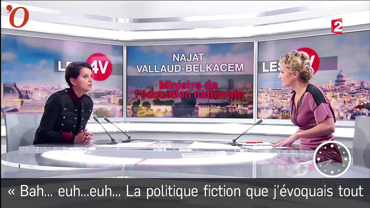 Candidature de Hollande en 2017 : la gêne de Najat Vallaud-Belkacem