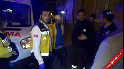 Girmeye çalıştığı evin balkonundan kazığın üzerine düştü