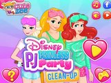 Disney Princess PJ Party Cleanup /Принцессы Дисснея Волшебство принцессы Рапунцель