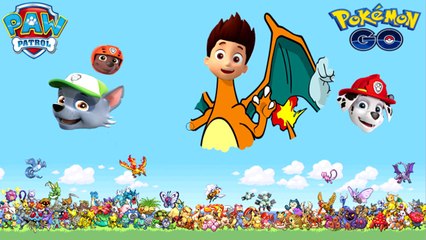 PAW PATROL Transforms into POKEMON GO Coloring Book LA PATRULHA CANINA se Disfraza POKEMON español