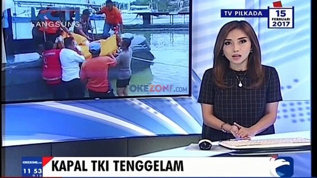Pencarian Korban Kapal TKI yang Tenggelam di Batam