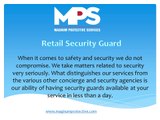 Retail Security Guard | Magnum Protective Services